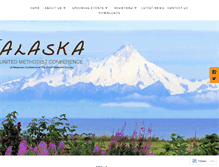 Tablet Screenshot of alaskaumc.org